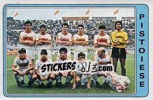 Sticker Squadra Pistoiese - Calciatori 1984-1985 - Panini