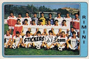 Sticker Squadra Rimini - Calciatori 1984-1985 n. 517 - Panini