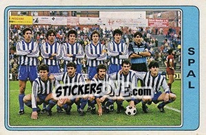 Sticker Squadra Spal