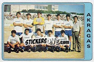 Sticker Squadra Akragas