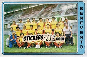Sticker Squadra Benevento - Calciatori 1984-1985 - Panini