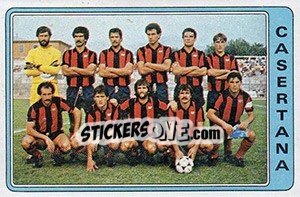 Cromo Squadra Casertana - Calciatori 1984-1985 - Panini
