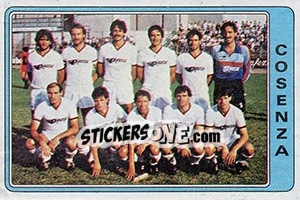 Sticker Squadra Cosenza - Calciatori 1984-1985 n. 534 - Panini