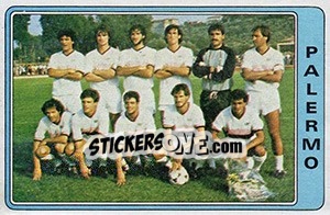 Sticker Squadra Palermo - Calciatori 1984-1985 - Panini
