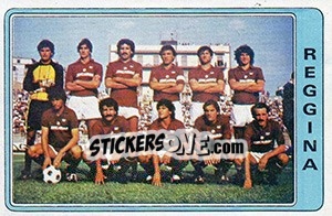Cromo Squadra Reggina - Calciatori 1984-1985 n. 546 - Panini