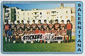 Figurina Squadra Salernitana - Calciatori 1984-1985 - Panini