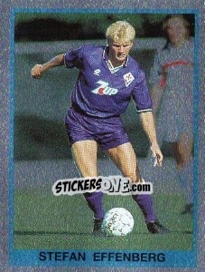 Sticker Stefan Effenberg - Calciatori 1992-1993 - Panini