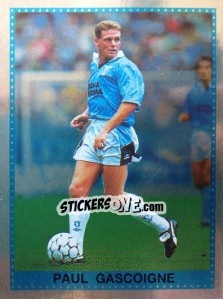 Figurina Paul Gascoigne - Calciatori 1992-1993 - Panini