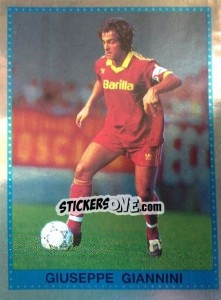 Sticker Giuseppe Giannini - Calciatori 1992-1993 n. 18 - Panini