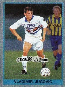 Cromo Vladimir Jugovic - Calciatori 1992-1993 - Panini