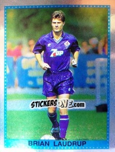 Sticker Brian Laudrup - Calciatori 1992-1993 - Panini