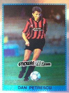 Figurina Dan Petrescu - Calciatori 1992-1993 - Panini