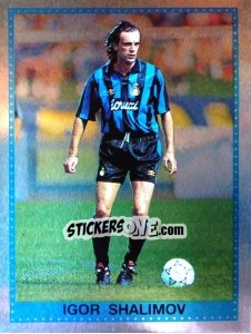 Sticker Igor Shalimov - Calciatori 1992-1993 - Panini