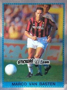 Sticker Marco Van Basten - Calciatori 1992-1993 n. 35 - Panini