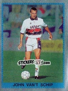 Figurina John Van't Schip - Calciatori 1992-1993 - Panini