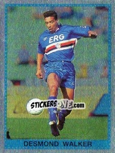 Cromo Desmond Walker - Calciatori 1992-1993 - Panini