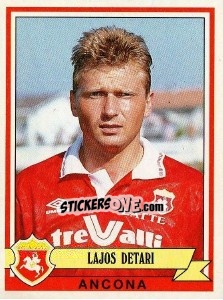 Cromo Lajos Detari - Calciatori 1992-1993 - Panini