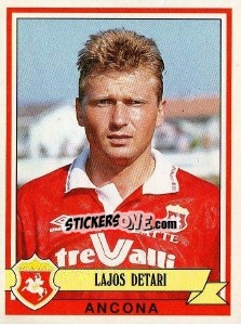 Figurina Lajos Detari - Calciatori 1992-1993 - Panini