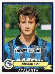 Sticker Maurizio Ganz - Calciatori 1992-1993 n. 67 - Panini