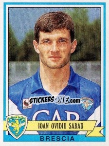Sticker Ioan Ovidiu Sabau - Calciatori 1992-1993 n. 82 - Panini