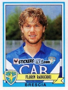 Sticker Florin Raducioiu - Calciatori 1992-1993 n. 91 - Panini