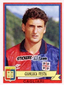 Sticker Gianluca Festa - Calciatori 1992-1993 n. 95 - Panini
