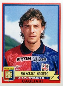 Sticker Francesco Moriero - Calciatori 1992-1993 n. 99 - Panini