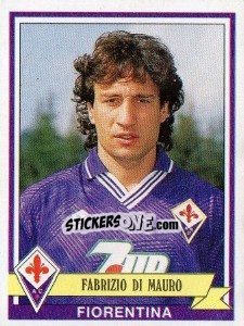 Sticker Fabrizio Di Mauro - Calciatori 1992-1993 n. 113 - Panini