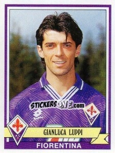 Sticker Gianluca Luppi - Calciatori 1992-1993 n. 114 - Panini