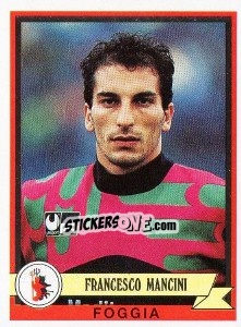 Sticker Francesco Mancini - Calciatori 1992-1993 n. 126 - Panini