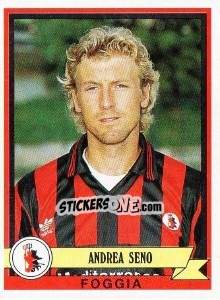 Figurina Andrea Seno - Calciatori 1992-1993 - Panini