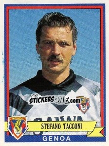Sticker Stefano Tacconi - Calciatori 1992-1993 n. 143 - Panini