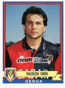 Sticker Maurizio Iorio - Calciatori 1992-1993 n. 158 - Panini