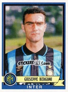 Sticker Giuseppe Bergomi - Calciatori 1992-1993 n. 161 - Panini