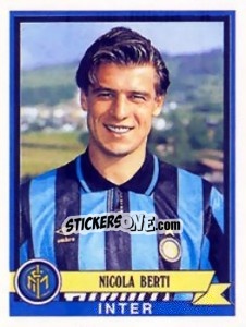 Cromo Nicola Berti - Calciatori 1992-1993 n. 164 - Panini