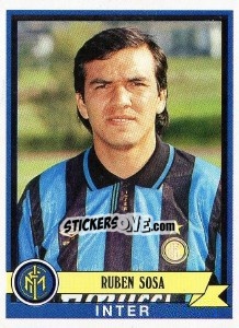Sticker Ruben Sosa - Calciatori 1992-1993 - Panini