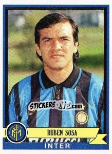 Sticker Ruben Sosa - Calciatori 1992-1993 n. 171 - Panini