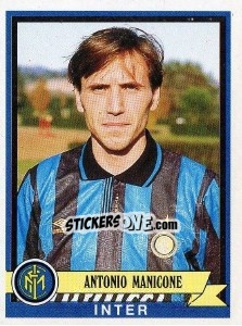 Sticker Antonio Manicone - Calciatori 1992-1993 - Panini