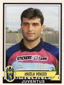Sticker Angelo Peruzzi - Calciatori 1992-1993 - Panini