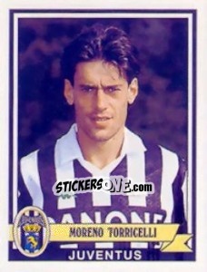 Sticker Moreno Torricelli - Calciatori 1992-1993 n. 178 - Panini