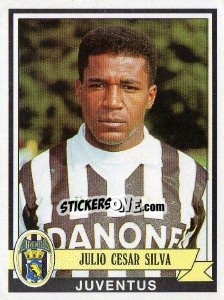 Sticker Julio Cesar Silva - Calciatori 1992-1993 - Panini