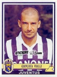 Sticker Gianluca Vialli - Calciatori 1992-1993 n. 186 - Panini