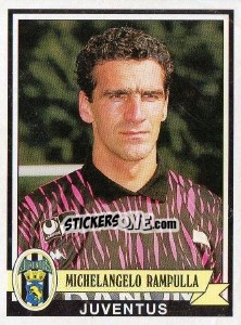 Sticker Michelangelo Rampulla - Calciatori 1992-1993 - Panini