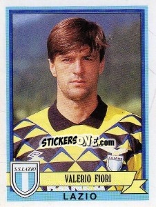 Sticker Valerio Fiori - Calciatori 1992-1993 n. 194 - Panini