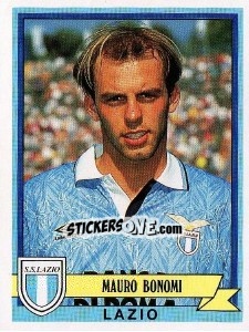 Figurina Mauro Bonomi - Calciatori 1992-1993 - Panini