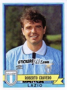 Sticker Roberto Cravero - Calciatori 1992-1993 n. 200 - Panini