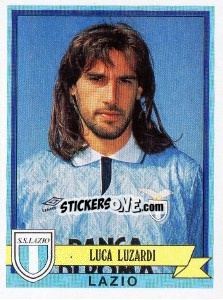 Sticker Luca Luzardi - Calciatori 1992-1993 n. 207 - Panini