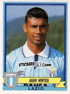 Figurina Aron Winter - Calciatori 1992-1993 - Panini