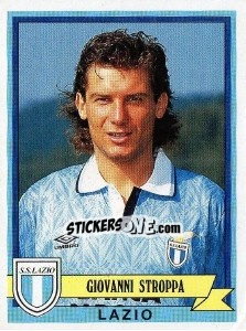 Sticker Giovanni Stroppa - Calciatori 1992-1993 - Panini