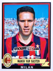 Figurina Marco Van Basten - Calciatori 1992-1993 - Panini